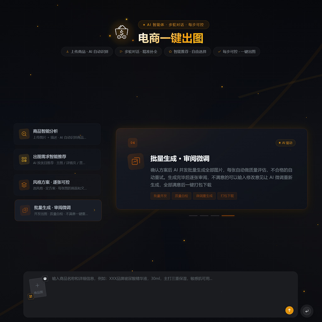 菁选灵创电商生图案例